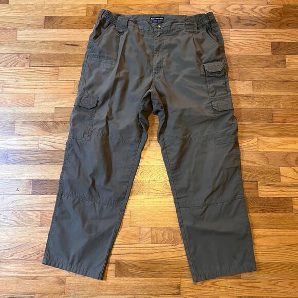 511 Tactical Cargo Pants Mens 40x30 Canvas Straight Fit Outdoor Military Army - Picture 1 of 8